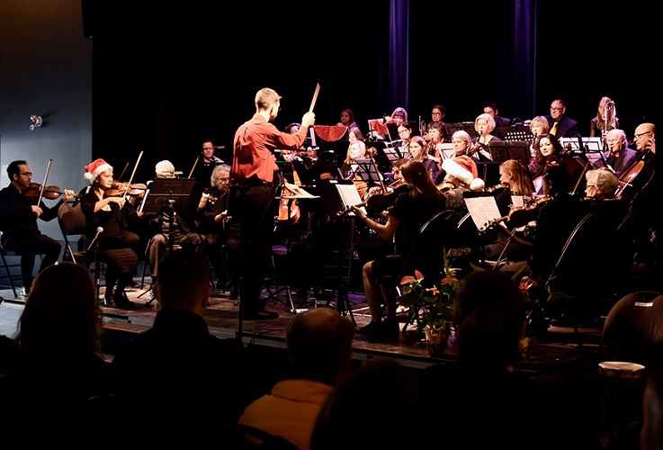Image d'une performance de l'orchestre symphonique des Basses-Laurentides