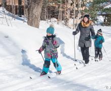 Ski de fond en famille